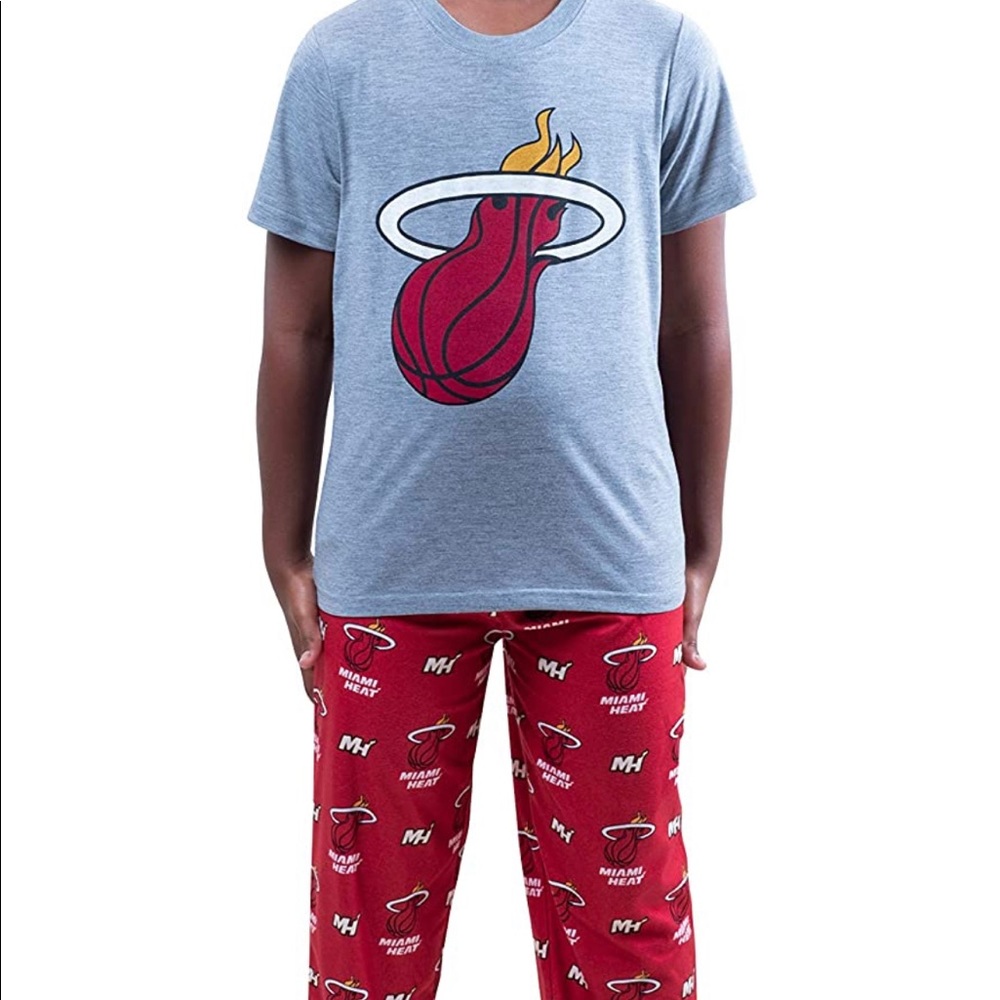 NBA Miami Heat Boy’s Sleepwear 2 piece set| Size: M (8)